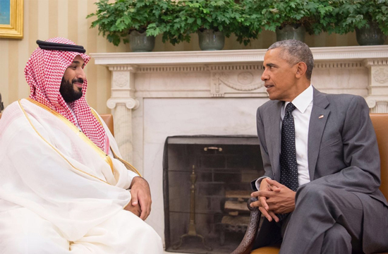 Discussions between US President & Crown Prince of Saudi Arabia
