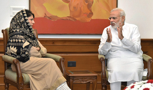 J&K Chief Minister meets Prime Minister over violence in the Valley