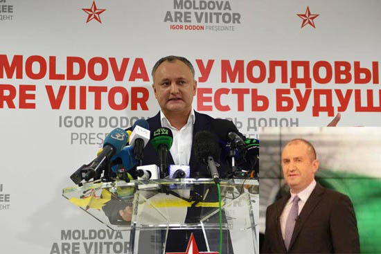 Pro-Russian candidates win elections in Moldova and Bulgaria