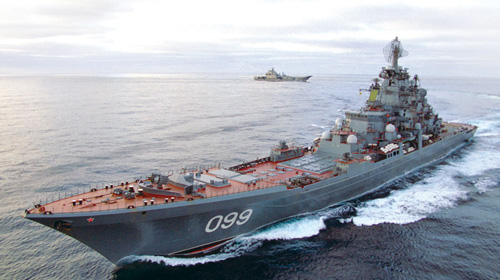Russian navy indicates of expansion in the Arctic, Mediterranean and Atlantic Marine Regions