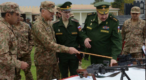 Russian military delegation on Pakistan visit