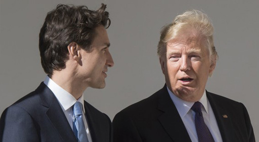 Signs of trade war between the US and Canada