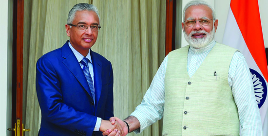India advances a credit loan of $50 crores to Mauritius