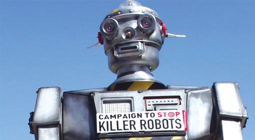 Ban ‘Killer Robots’ equipped with ‘Artificial Intelligence’