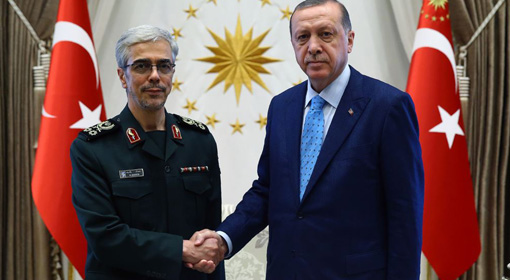 Iran’s military chief visits Turkey, military cooperation between the two countries to rise