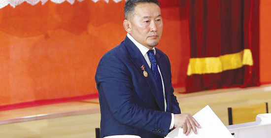India extends an invitation to the newly appointed anti-China Mongolian President
