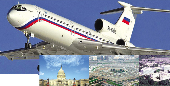 Amid rising tensions between US and Russia, Russian military plane flies closely over Capitol bldg, Pentagon and White House