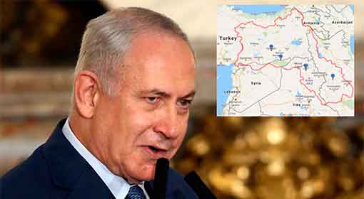 Israeli Prime Minister Benjamin Netanyahu says that Israel fully support the formation of an independent Kurdistan