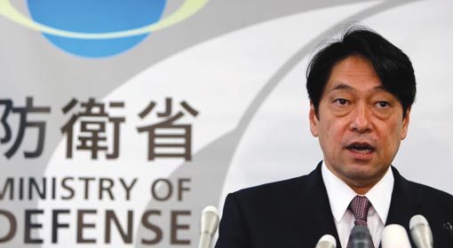 Japan will intercept North Korean missiles, says Japanese defense minister