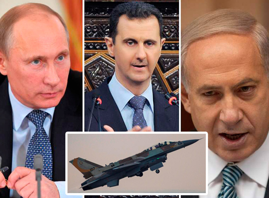 Putin-Assad-Netanyahu