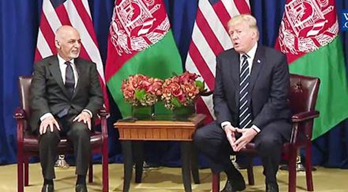 “President Trumps Afghan policy better than Obama’s” says Afghanistan President Ghani