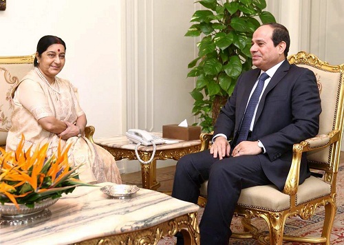 ईजिप्त-जर्मनी के साथ द्विपक्षीय सहयोग बढ़ाने के लिये भारत की पहेल