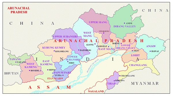 चीन के ख़तरे को मद्देनज़र रखते हुए अरुणाचल प्रदेश में राष्ट्रपती शासन