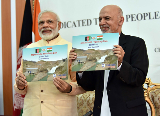 प्रधानमंत्री मोदी तथा अफ़गानी राष्ट्राध्यक्ष के हाथों ‘इंडिया-अफ़गानिस्तान फ़्रेंडशिप डॅम’ का उद्घाटन