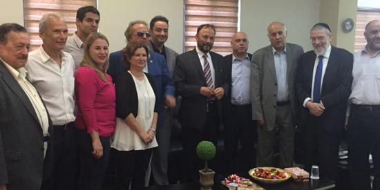 सौदी प्रतिनिधिमंडल का इस्रायल दौरा