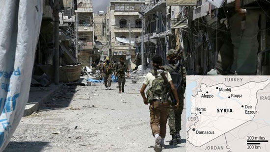 सीरिया के ‘मानबीज’ पर अमरीका समर्थक विद्रोहियों का कब्ज़ा