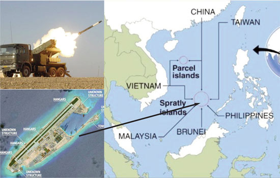 विएतनाम द्वारा ‘साऊथ चायना सी’ में चीन के खिलाफ़ रॉकेट लॉंचर्स तैनात