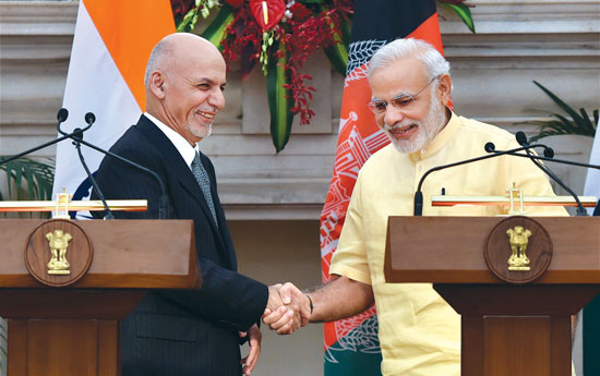 अफगानिस्तान के राष्ट्राध्यक्ष भारत यात्रा पर