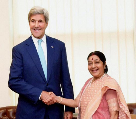 आतंकवाद के मसले पर भारत और अमरीका के विदेशमंत्रियों ने पाकिस्तान को फटकारा