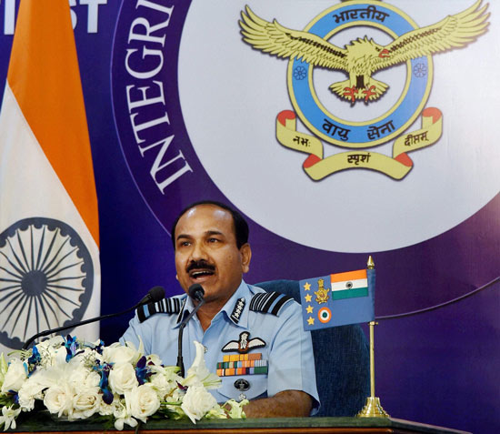 भारतीय वायुसेना दुश्मनों को सबक सिखाने की क्षमता रखती है : वायुसेनाप्रमुख अरूप राहा