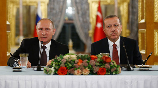 सीरिया संघर्ष खत्म करने पर रशिया और तुर्की राष्ट्राध्यक्षों में सहमति