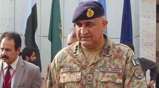 लेफ्टनंट जनरल कमर जावेद बाजवा पाकिस्तान के नये सेनाप्रमुख : प्रधानमंत्री नवाझ शरीफ का ऐलान