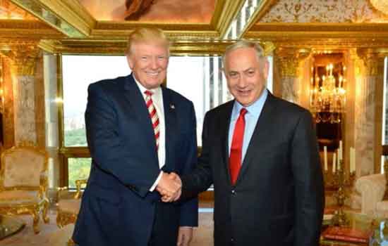 राष्ट्राध्यक्ष ट्रम्प द्वारा इस्रायली प्रधानमंत्री को अमरीका दौरे का निमंत्रण