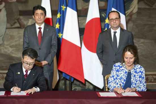 जापान के प्रधानमंत्री शिंझो ऍबे युरोप दौरे पर; जर्मनी और फ्रान्स का दौरा संपन्न
