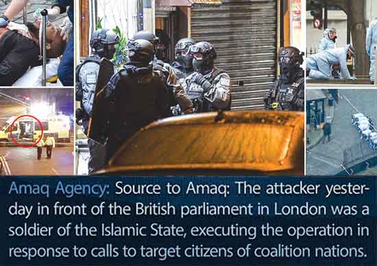 ‘आयएस’ने स्वीकार की ब्रिटन संसद पर हुए हमले की जिम्मेदारी; संदिग्ध हमलावर ब्रिटन का नागरिक; आठ गिरफ्तार