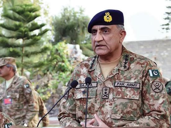 ‘कश्मीर की जनता को पाकिस्तान का हमेशा समर्थन रहेगा’ : पाकिस्तान के लष्करप्रमुख जनरल बाजवा