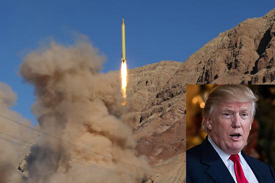 ईरान के बॅलेस्टिक मिसाइल परीक्षण के बाद अमरीका ने लगाए निर्बंधों को ईरान का जवाब