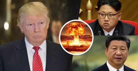 ‘उत्तर कोरियन तनाव की आड़ में अमरीका द्वारा चीन पर हमले की तैयारी’ : अमरिकी विशेषज्ञों का दावा