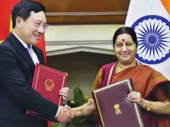 व्हिएतनाम के विदेशमंत्री की भारत यात्रा संपन्न; चीन की आक्रामकता का मुद्दा प्राथमिकता पर