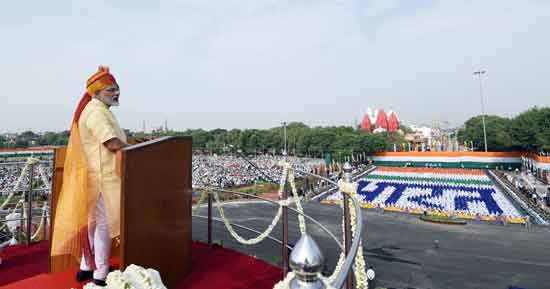 सन २०२२ तक नए भारत का संकल्प करेंगे – प्रधानमंत्री मोदी का आवाहन
