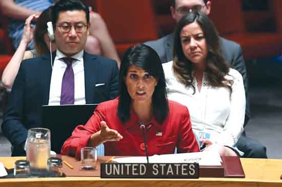 उत्तर कोरिया के साथ चर्चा का समय निकल गया – संयुक्त राष्ट्रसंघ के अमरीकी राजदूत का इशारा
