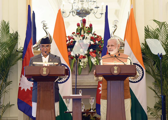नेपाल का भारत के विरोध में उपयोग नहीं होने देंगे- नेपाल के प्रधानमंत्री की ग्वाही