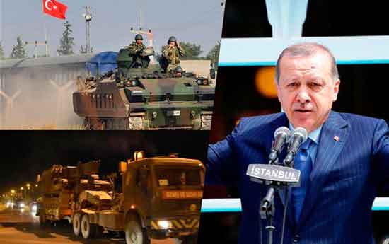 तुर्की सिरिया में जल्द ही हमले करेगा – तुर्की के राष्ट्राध्यक्ष का इशारा