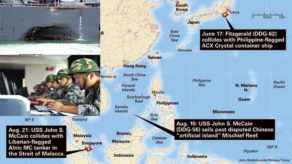 अमरिकी युद्ध नौका की दुर्घटना के लिए चीन को ज़िम्मेदार समजना लापरवाही है