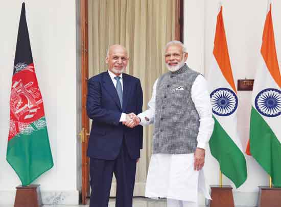 अफगानिस्तान के राष्ट्राध्यक्ष भारत दौरे पर