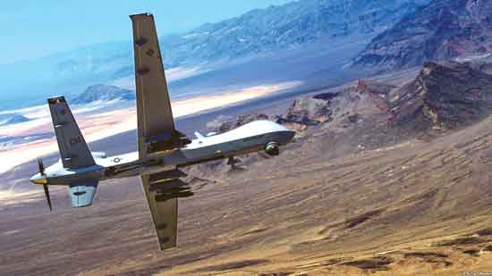 पाकिस्तान के आतंकियों पर अमरिका से ड्रोन हमला