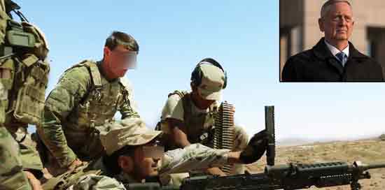 अमरिकी लष्कर सीरिया में तैनात रहेगी-अमरिका के रक्षा मंत्री को घोषणा