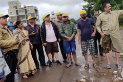 Aniruddha’s Academy of Disaster Management – Rescue and Relief Seva performed during Sangli-Kolhapur deluge