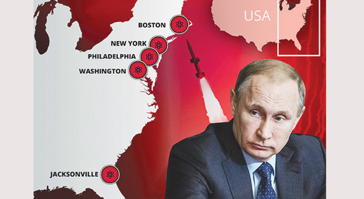 US East Coast to come under Russian Nuke range