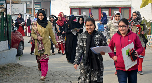 J&K students defy separatists, turn up in large numbers for 12th board exams