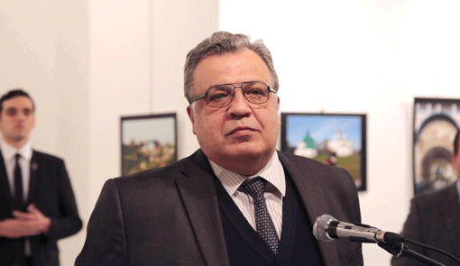 Russian Ambassador to Turkey, Andrey Karlov shot dead