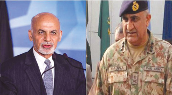 Afghanistan attackers are being provided Sanctuary in Pakistan, Afghanistan President snubs Pakistan’s Army Chief