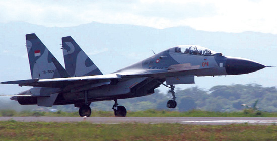 Indonesia deploys Sukhoi fighter planes to stop ‘IS’ linked terrorists