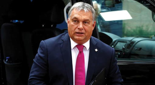Hungary PM calls refugee influx, a conspiracy by the world’s Dark Side