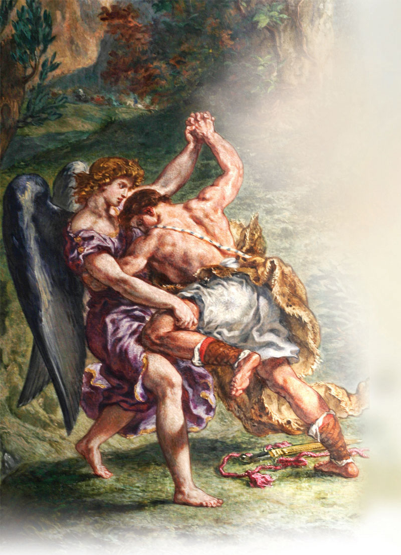 Jacob-wrestling-with-the-guardian-angel-of-Esau