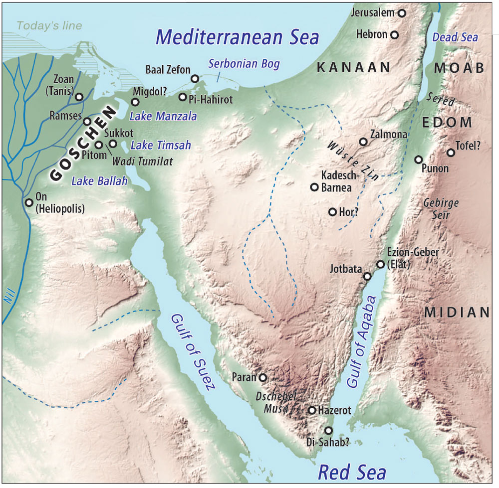 The Map of Exodus